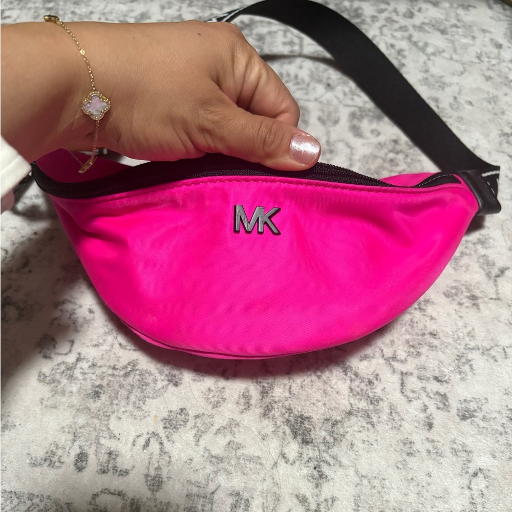 Michael Kors Neon Pink Crossbody Bag